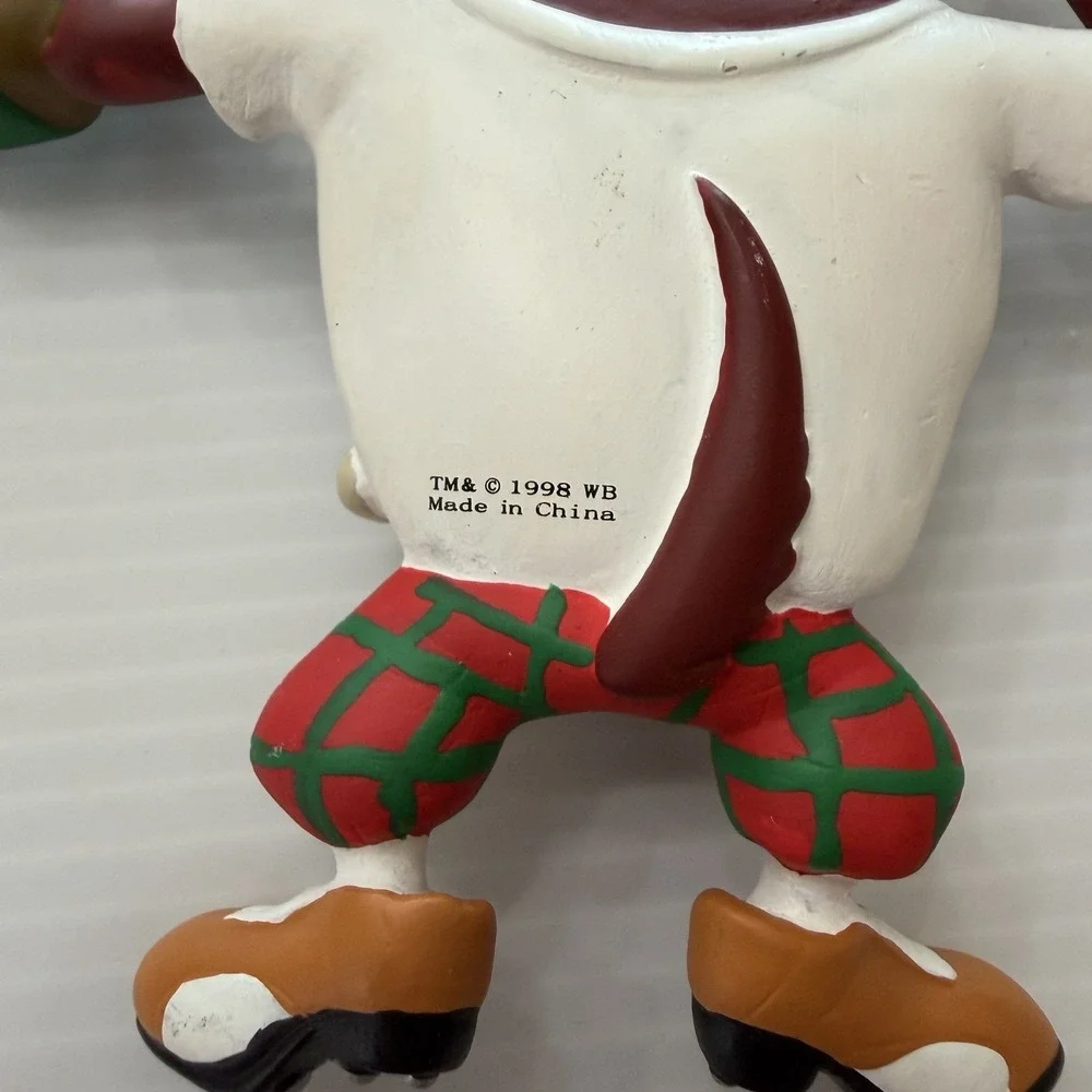 Vintage Looney Tunes Christmas Ornament Golfer Breaking Club